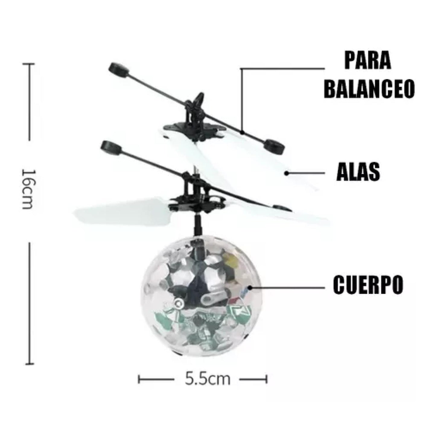 Esfera Voladora Pelota Bola Mini Drone