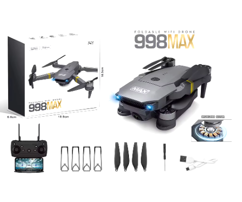 DRON MAX CAMARA 4K 998max